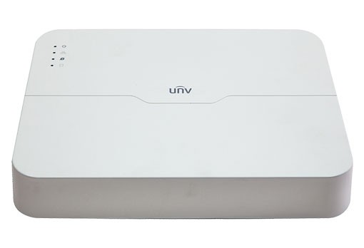 (image for) UNV NVR NVR501-08B-LP8, 8 channels, 8x PoE, 1x HDD