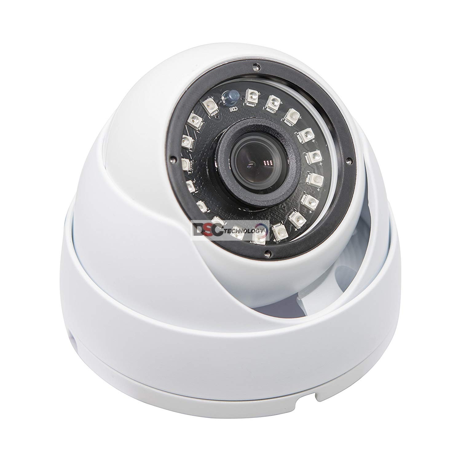 5MP (TVI/AHD)/ 4MP CVI HD IR Security Dome Camera 3.0mm Lens