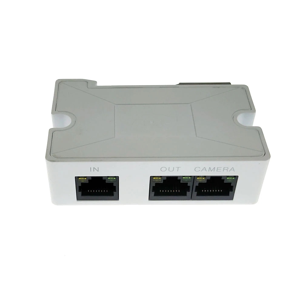 (image for) PoE Extender Mini Passive 2 Port POE Switch, IEEE 802.3af/at - Click Image to Close