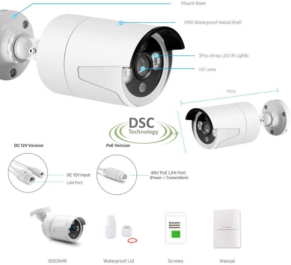 5.0MP 8CH Face Detection NVR System 2TB HDD 8x AI 5MP Camera [N6808HE5