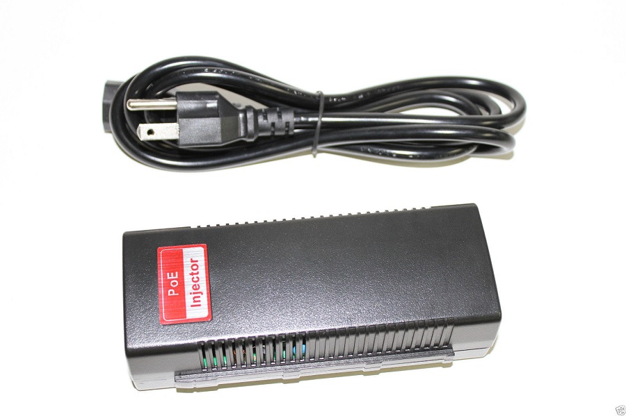 Standard POE Splitter Power supply Output 12V/1A-2A Input DC48-52V for IP camera 